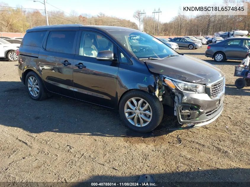 2020 Kia Sedona Ex VIN: KNDMB5C18L6574845 Lot: 40785014