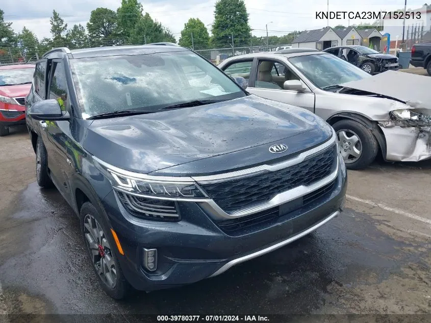 2021 Kia Seltos Sx Turbo VIN: KNDETCA23M7152513 Lot: 39780377