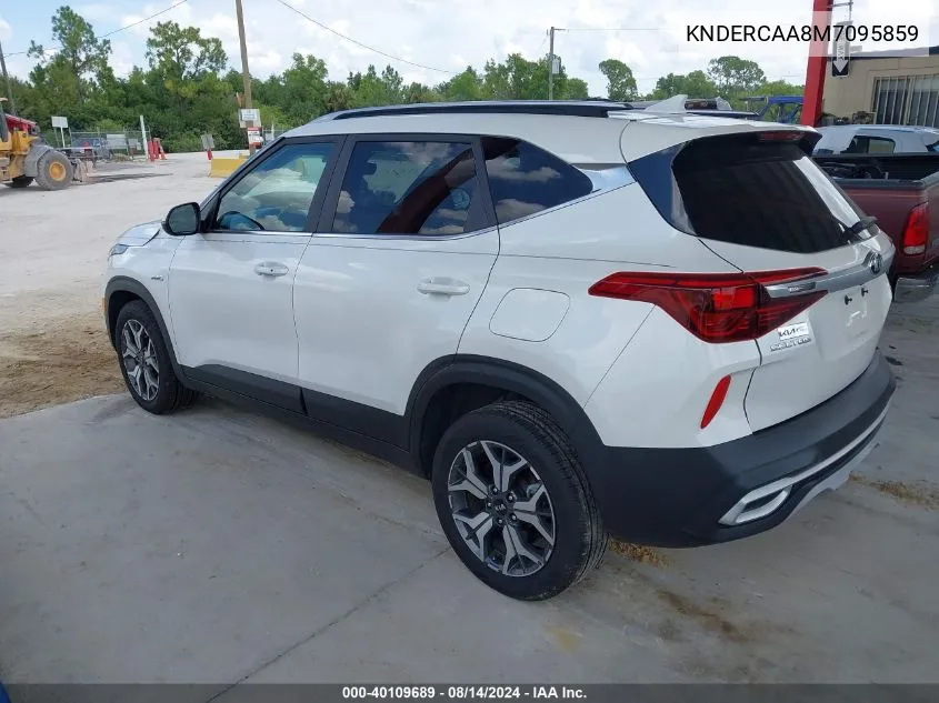 2021 Kia Seltos Ex VIN: KNDERCAA8M7095859 Lot: 40109689