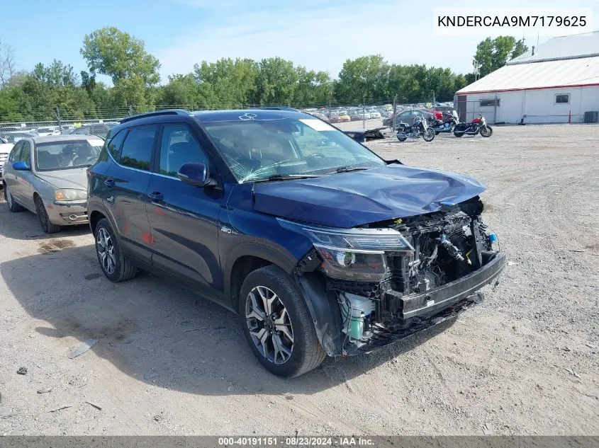 2021 Kia Seltos Ex VIN: KNDERCAA9M7179625 Lot: 40191151