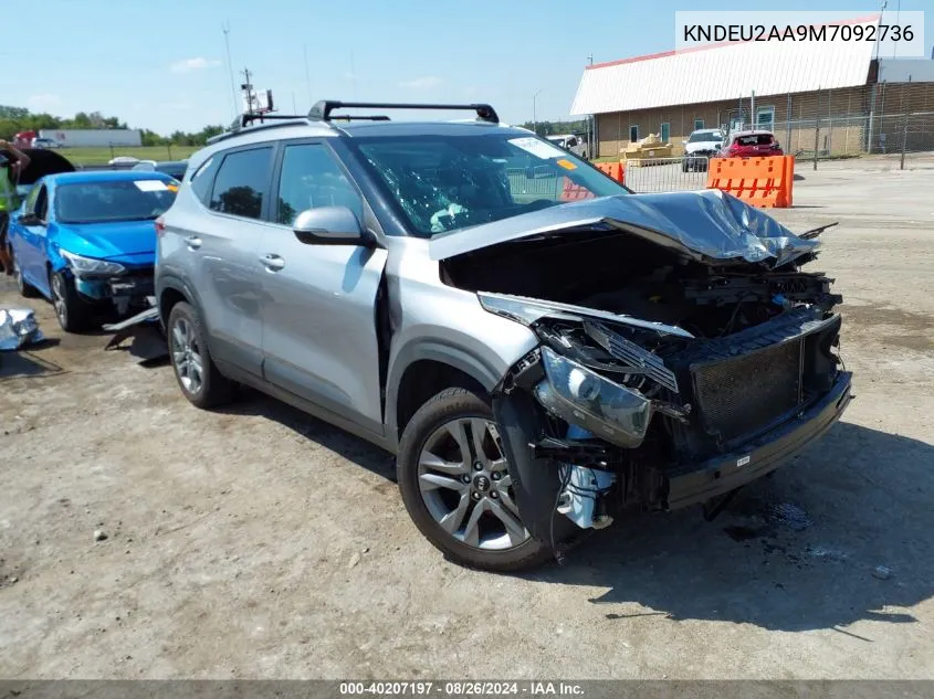 2021 Kia Seltos S VIN: KNDEU2AA9M7092736 Lot: 40207197