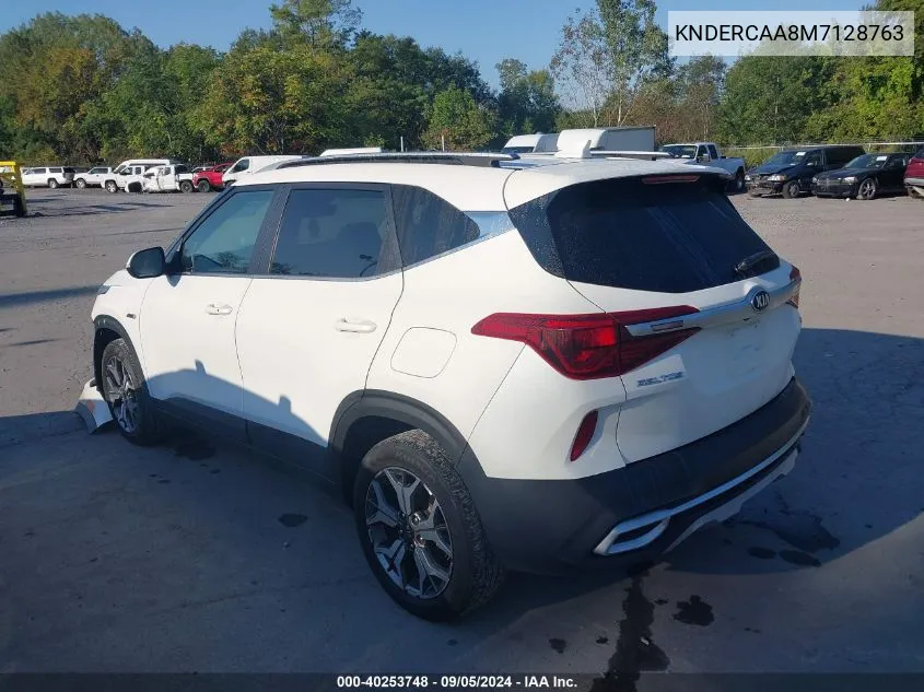 2021 Kia Seltos Ex VIN: KNDERCAA8M7128763 Lot: 40253748