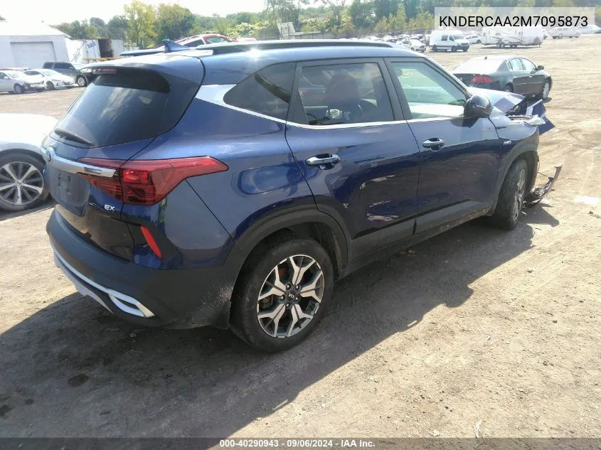 2021 Kia Seltos Ex VIN: KNDERCAA2M7095873 Lot: 40290943