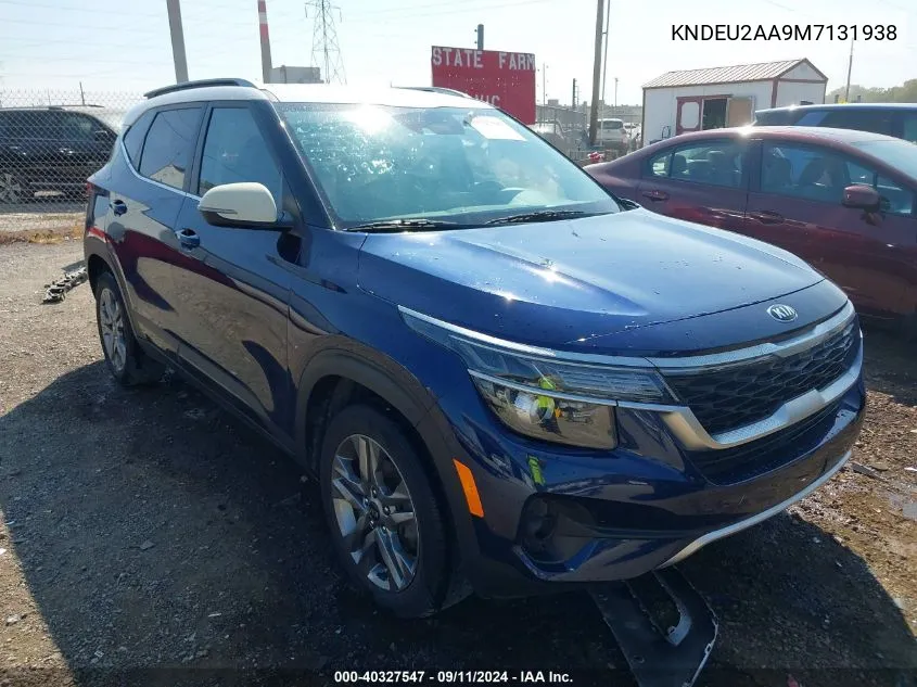 2021 Kia Seltos S VIN: KNDEU2AA9M7131938 Lot: 40327547