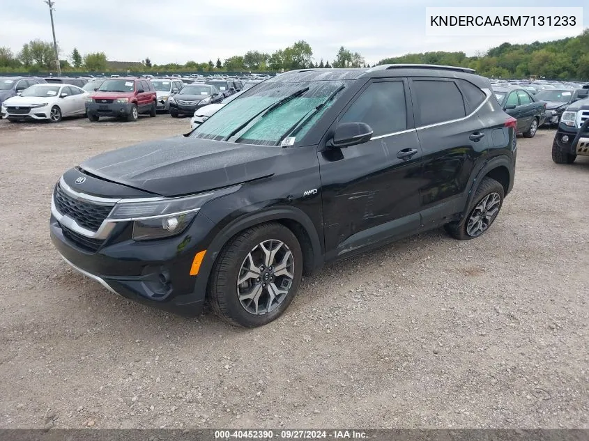 2021 Kia Seltos Ex VIN: KNDERCAA5M7131233 Lot: 40452390