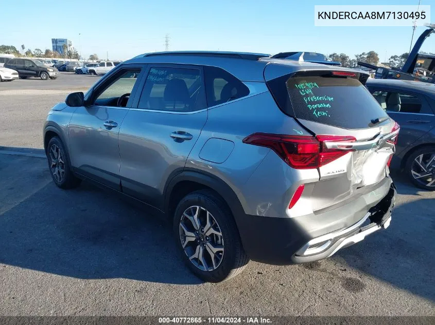 2021 Kia Seltos Ex VIN: KNDERCAA8M7130495 Lot: 40772865