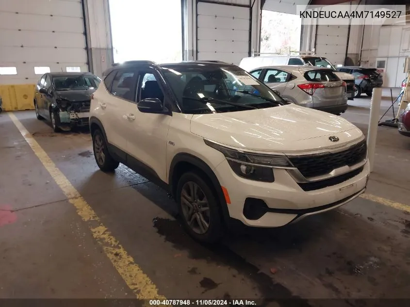 2021 Kia Seltos S VIN: KNDEUCAA4M7149527 Lot: 40787948