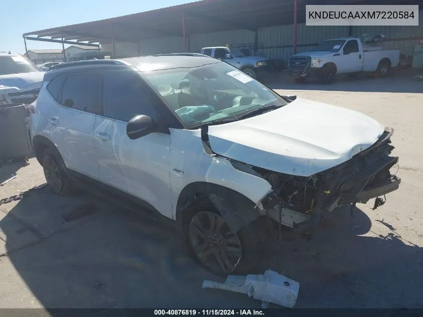 2021 Kia Seltos S VIN: KNDEUCAAXM7220584 Lot: 40876819