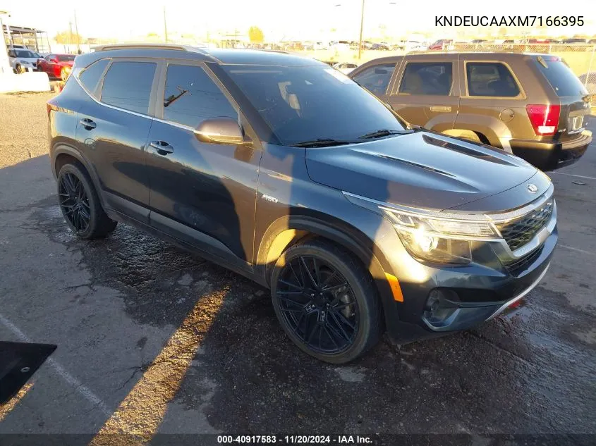 2021 Kia Seltos S VIN: KNDEUCAAXM7166395 Lot: 40917583