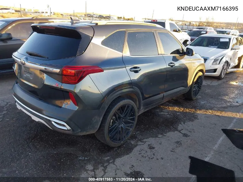 2021 Kia Seltos S VIN: KNDEUCAAXM7166395 Lot: 40917583