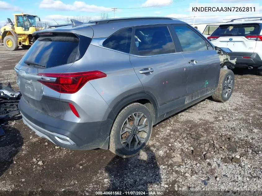 2022 Kia Seltos Ex VIN: KNDERCAA3N7262811 Lot: 40681562