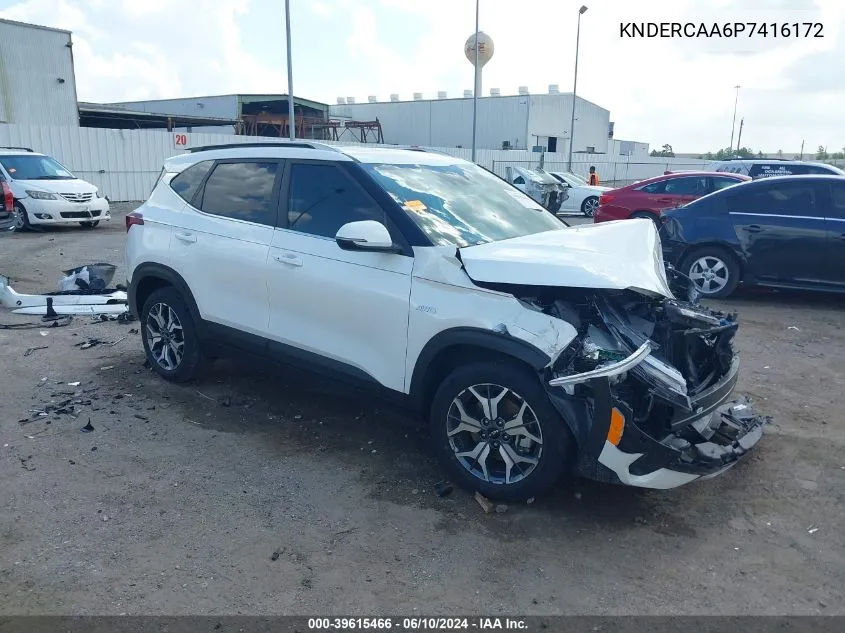 2023 Kia Seltos Ex VIN: KNDERCAA6P7416172 Lot: 39615466