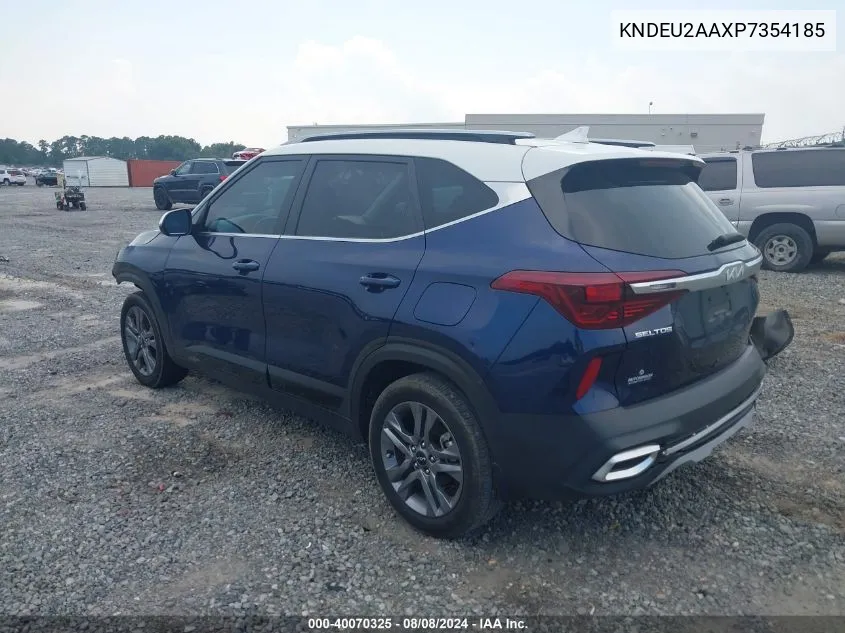 2023 Kia Seltos S VIN: KNDEU2AAXP7354185 Lot: 40070325