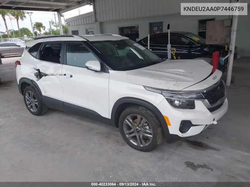 2023 Kia Seltos S VIN: KNDEU2AA0P7446759 Lot: 40233064