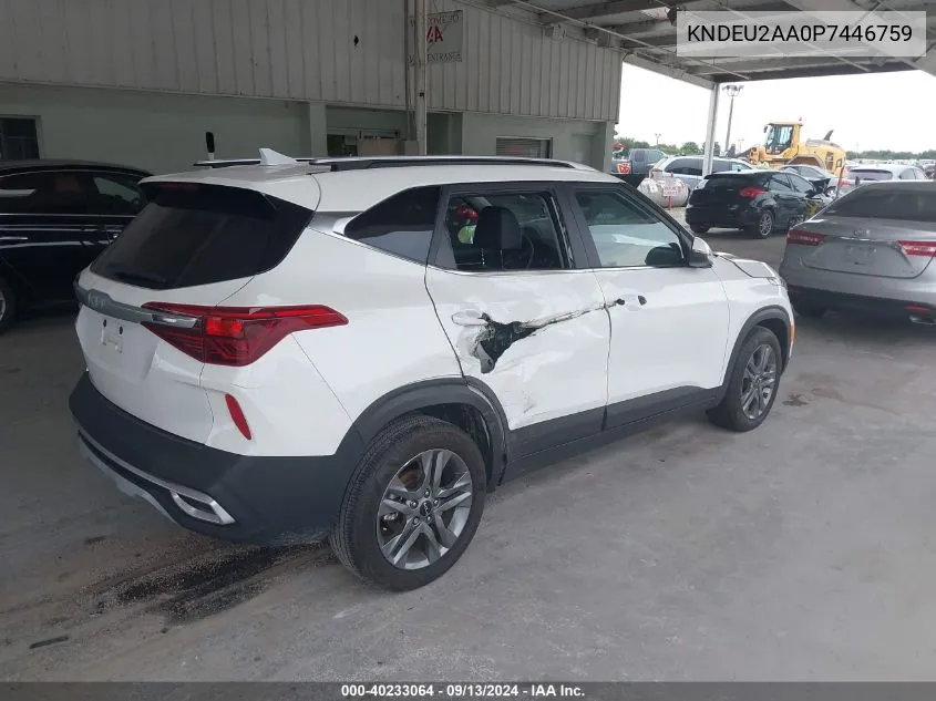 2023 Kia Seltos S VIN: KNDEU2AA0P7446759 Lot: 40233064