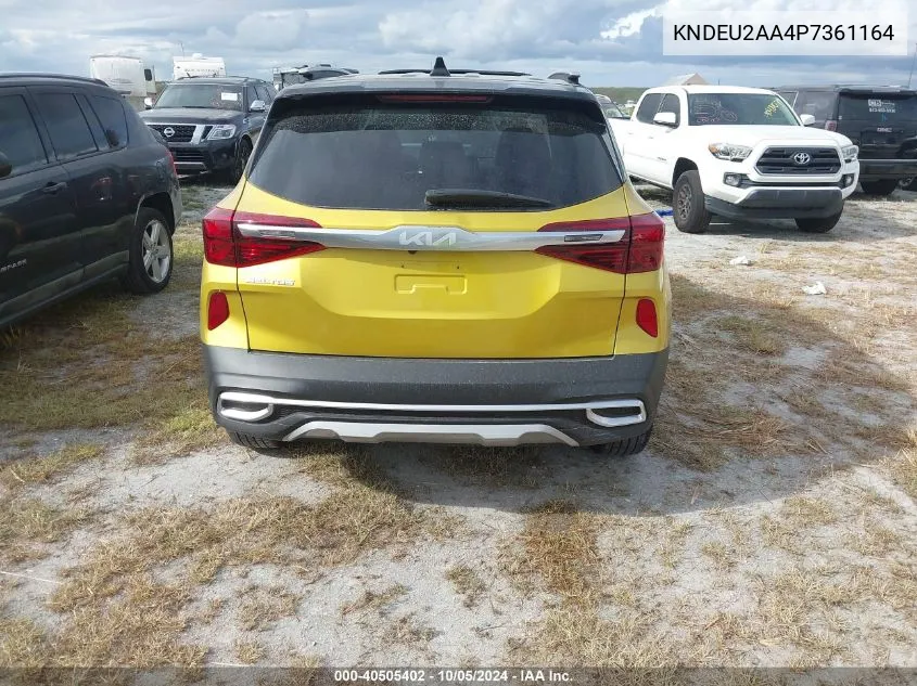 2023 Kia Seltos S VIN: KNDEU2AA4P7361164 Lot: 40505402