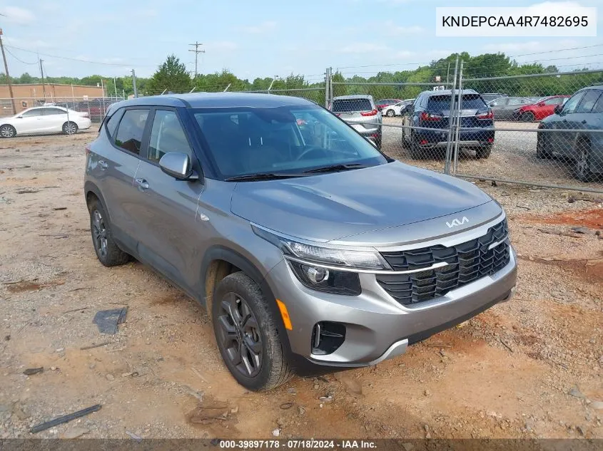 2024 Kia Seltos Lx VIN: KNDEPCAA4R7482695 Lot: 39897178