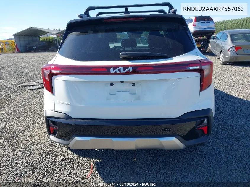 2024 Kia Seltos S VIN: KNDEU2AAXR7557063 Lot: 40153741