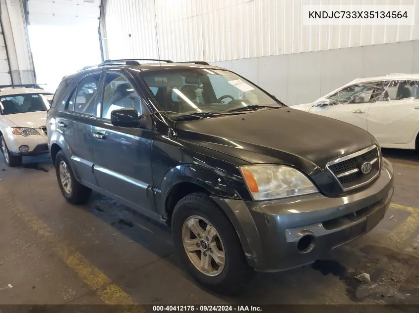 KNDJC733X35134564 2003 Kia Sorento Ex/Lx