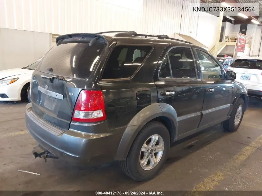 KNDJC733X35134564 2003 Kia Sorento Ex/Lx