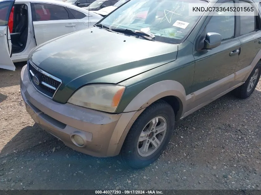 KNDJC733645201565 2004 Kia Sorento Ex/Lx