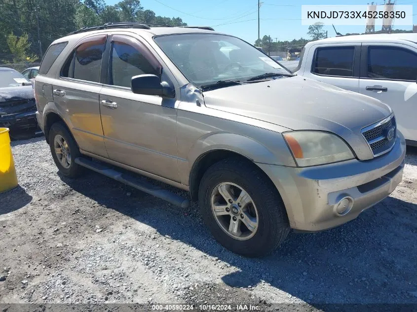 KNDJD733X45258350 2004 Kia Sorento Ex/Lx