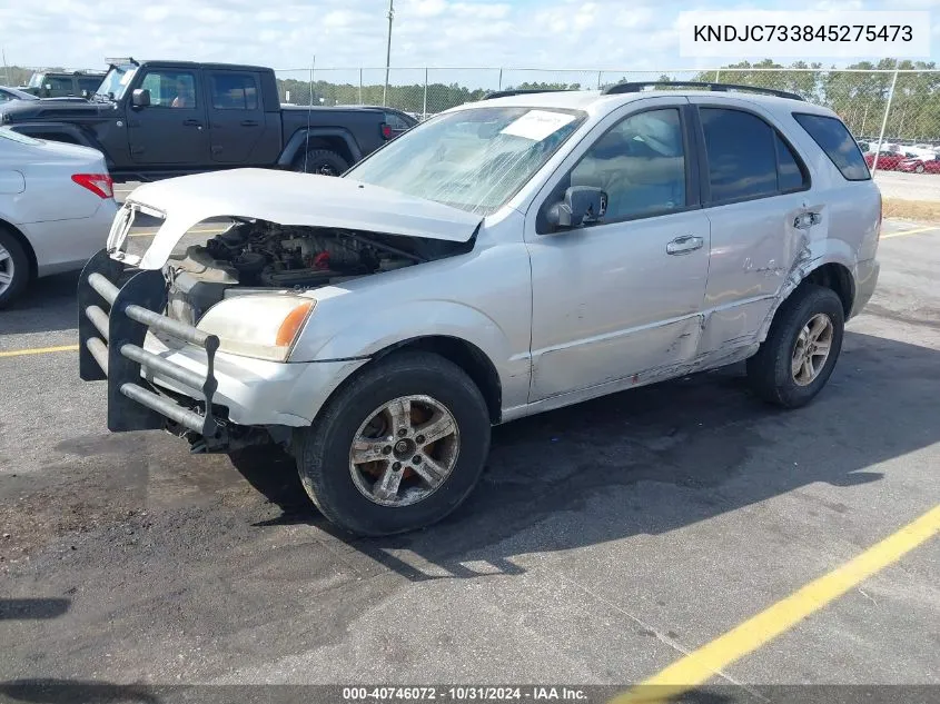 2004 Kia Sorento Ex/Lx VIN: KNDJC733845275473 Lot: 40746072