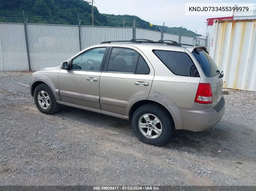 KNDJD733455399979 2005 Kia Sorento Ex/Lx