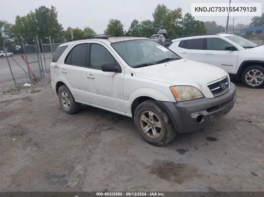 2005 Kia Sorento Ex/Lx VIN: KNDJC733155479128 Lot: 40325580