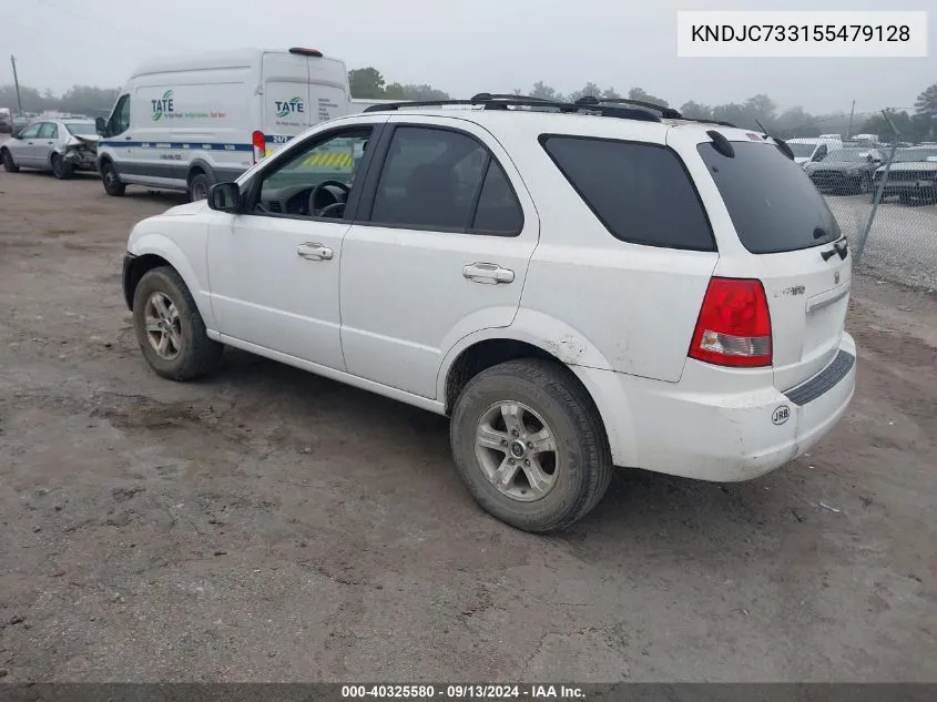 KNDJC733155479128 2005 Kia Sorento Ex/Lx