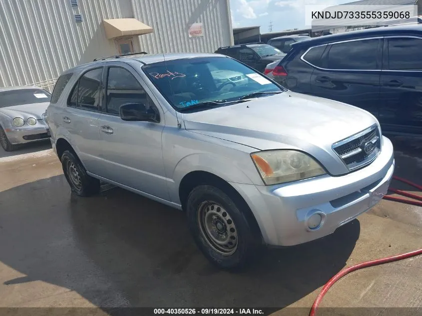 KNDJD733555359068 2005 Kia Sorento Ex/Lx