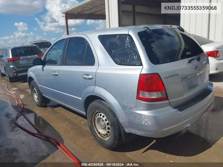 KNDJD733555359068 2005 Kia Sorento Ex/Lx