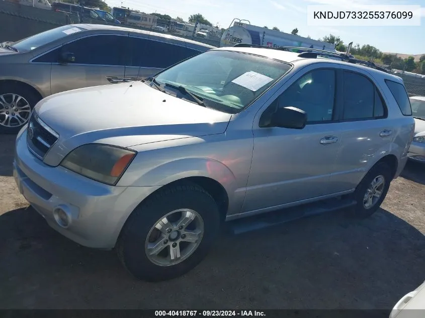 KNDJD733255376099 2005 Kia Sorento Ex/Lx