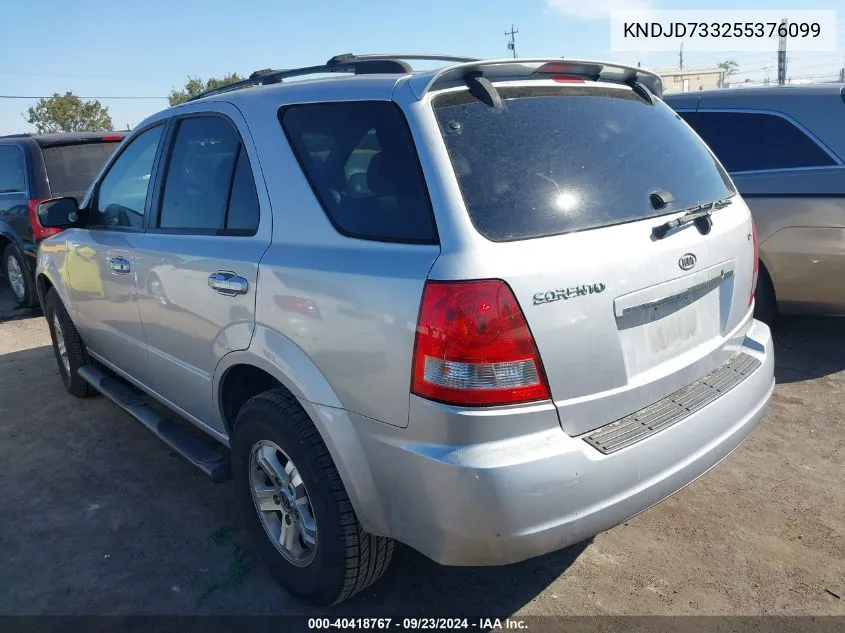 KNDJD733255376099 2005 Kia Sorento Ex/Lx