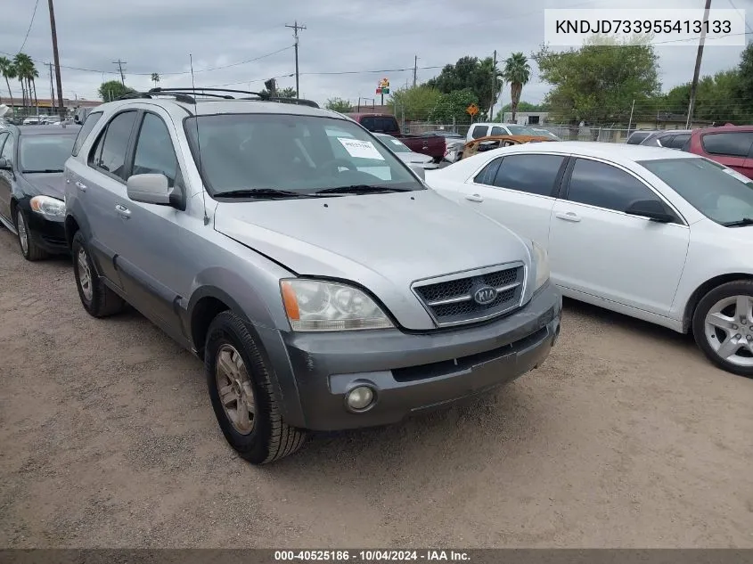 KNDJD733955413133 2005 Kia Sorento Ex/Lx