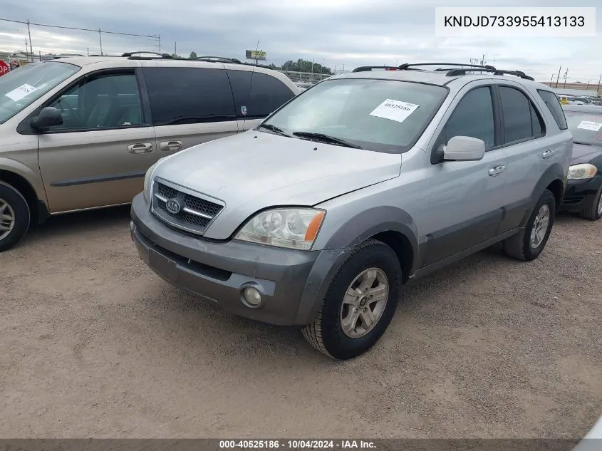 KNDJD733955413133 2005 Kia Sorento Ex/Lx