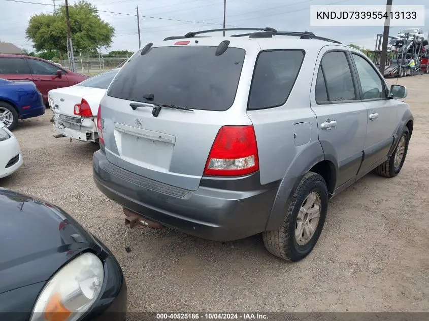 KNDJD733955413133 2005 Kia Sorento Ex/Lx