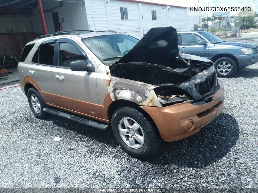 KNDJD733X65555413 2006 Kia Sorento Ex/Lx