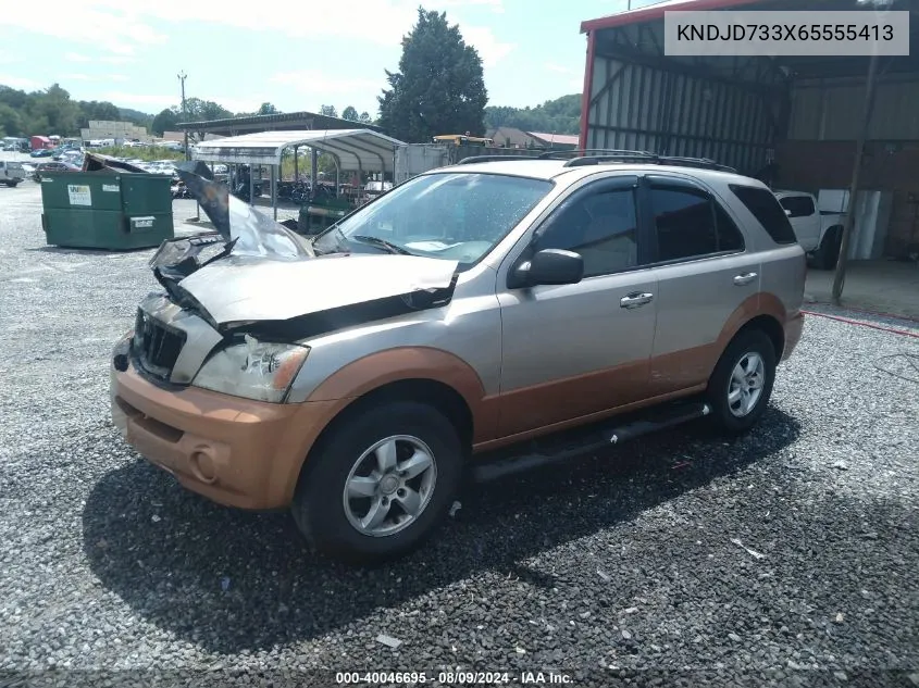 KNDJD733X65555413 2006 Kia Sorento Ex/Lx