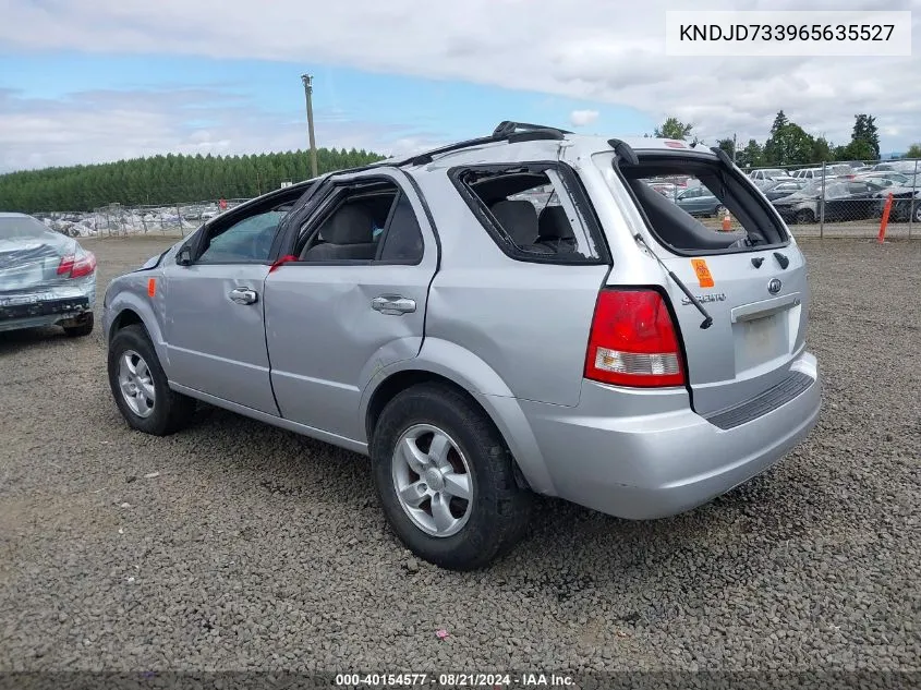 KNDJD733965635527 2006 Kia Sorento Ex/Lx