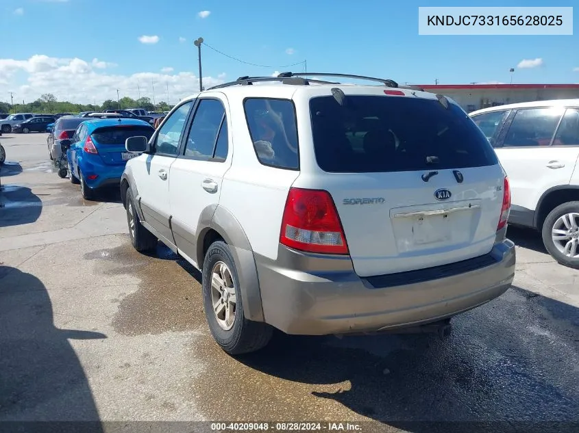 KNDJC733165628025 2006 Kia Sorento Ex/Lx