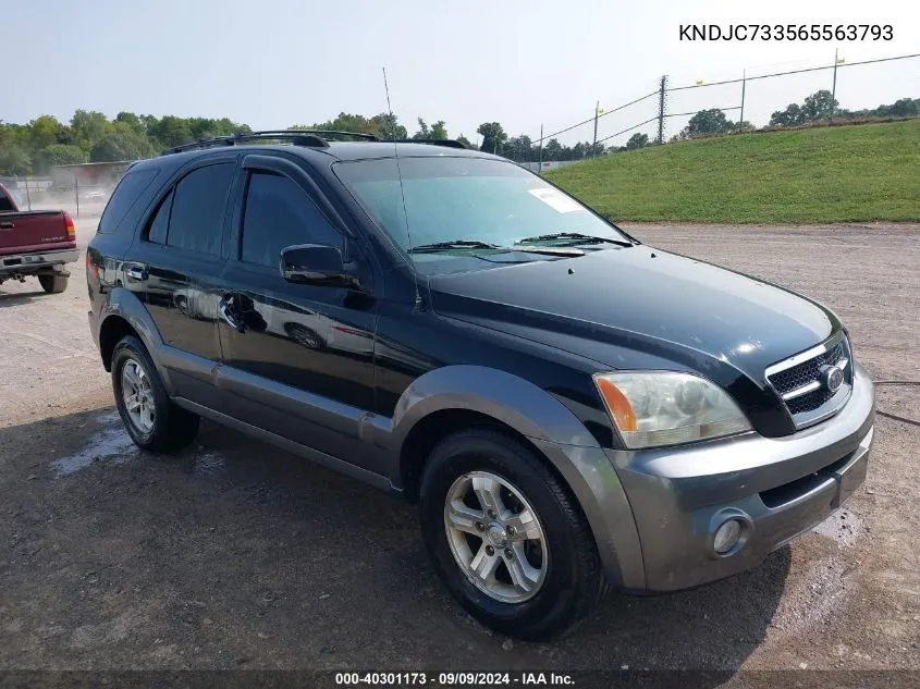 KNDJC733565563793 2006 Kia Sorento Ex/Lx