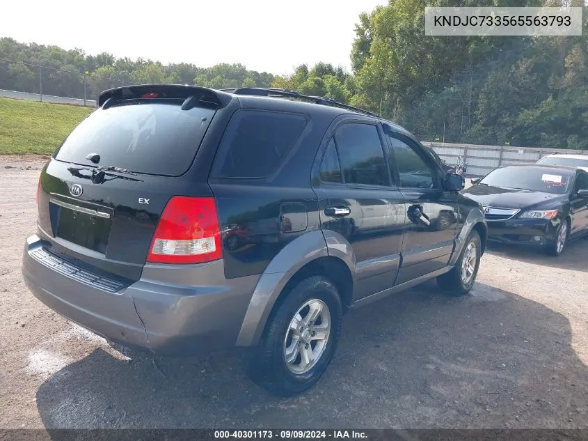 KNDJC733565563793 2006 Kia Sorento Ex/Lx