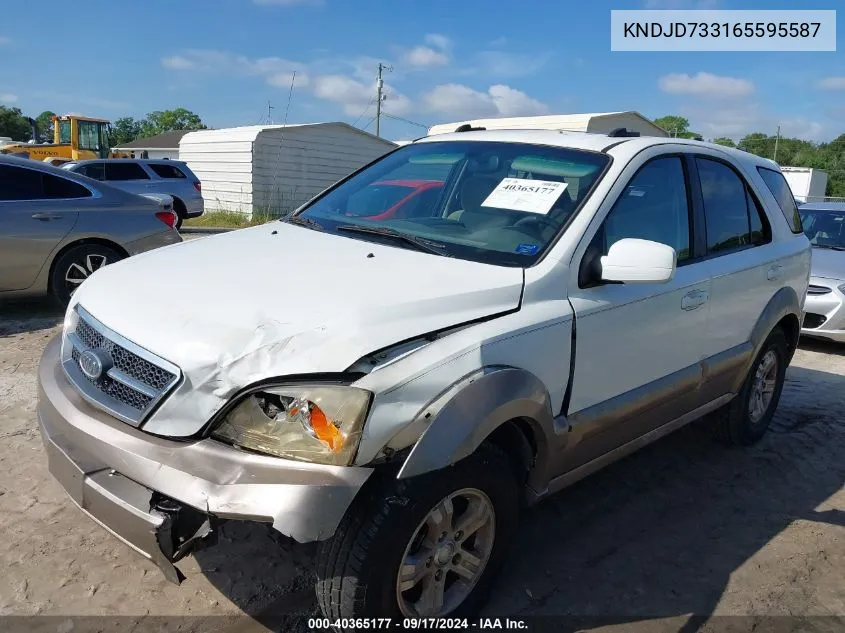 KNDJD733165595587 2006 Kia Sorento Ex/Lx