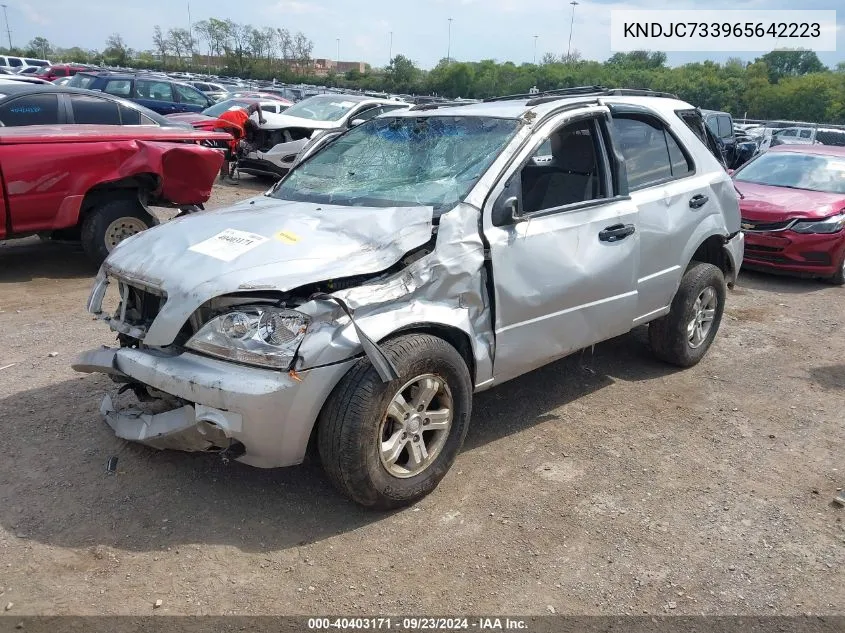 KNDJC733965642223 2006 Kia Sorento Ex/Lx