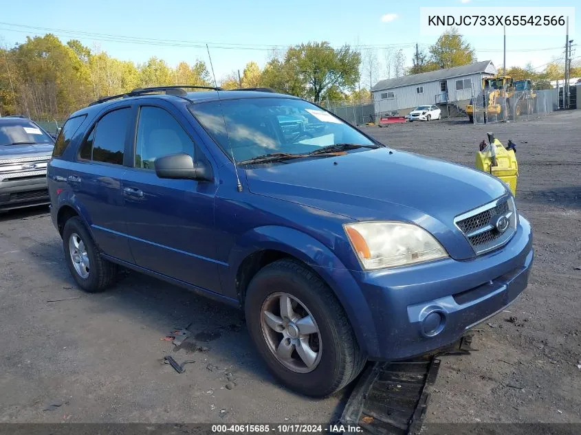 2006 Kia Sorento Ex/Lx VIN: KNDJC733X65542566 Lot: 40615685