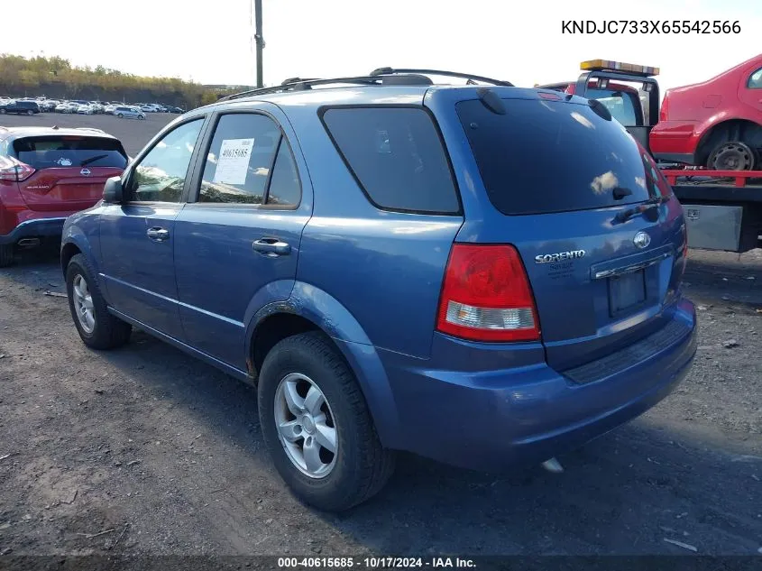 KNDJC733X65542566 2006 Kia Sorento Ex/Lx