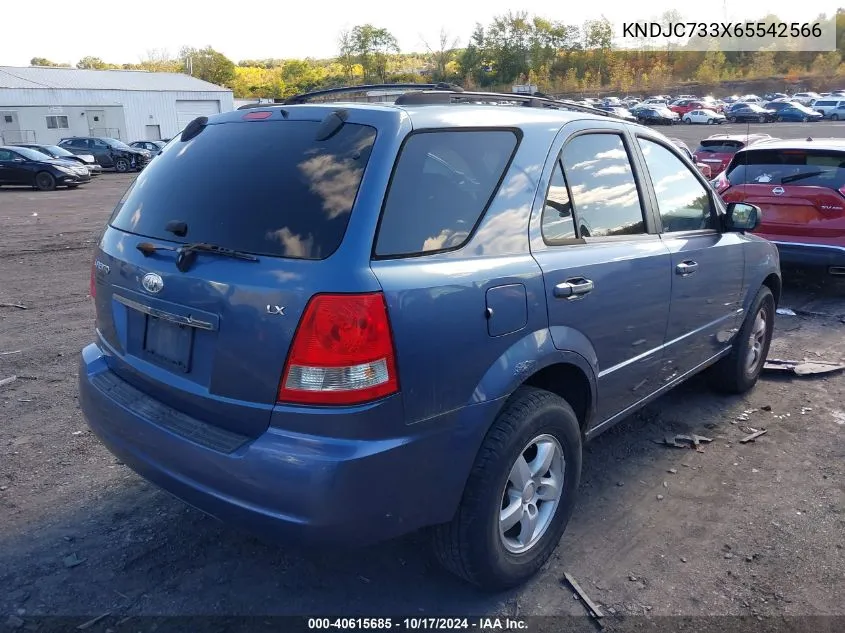 KNDJC733X65542566 2006 Kia Sorento Ex/Lx