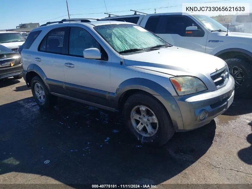 2006 Kia Sorento Ex/Lx VIN: KNDJC733065621633 Lot: 40775181