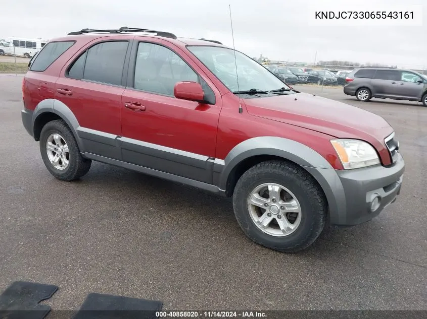 2006 Kia Sorento Ex/Lx VIN: KNDJC733065543161 Lot: 40858020